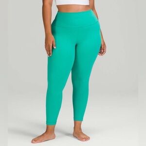 NWOT Lululemon Align High-Rise Pant 25" Maldives Green